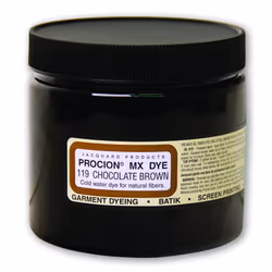 Jacquard Procion Mx Dye  Undisputed King of Tie Dye Powder  Chocolate Brown  8 Oz  Cold Water Fiber Reactive Dye Made in USA