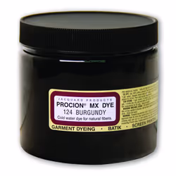 Jacquard Procion Mx Dye Undisputed King of Tie Dye Powder Burgundy 8 Oz Cold Water Fiber Reactive Dye Made in USA
