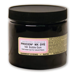 Jacquard Procion Mx Dye - Undisputed King of Tie Dye Powder - Bubble Gum - 8 Oz - Cold Water Fiber Reactive Dye Made in USA