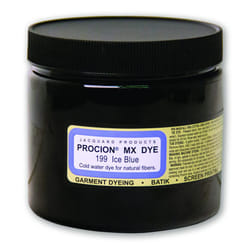 Jacquard Procion Mx Dye - Undisputed King of Tie Dye Powder - Ice Blue - 8 Oz - Cold Water Fiber Reactive Dye Made in USA