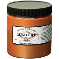 Jacquard Lumiere Fabric Paint BRNT  Burnt Orange
