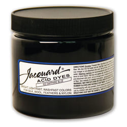 Jacquard Acid Dye - Sapphire Blue - 8 Oz Net Wt - Acid Dye for Wool -