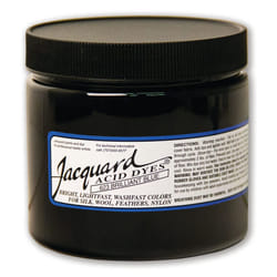 Jacquard Acid Dye - Brilliant Blue - 8 Oz Net Wt - Acid Dye for Wool -