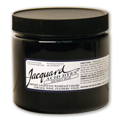 Jacquard Acid Dye - Navy Blue - 8 Oz Net Wt - Acid Dye for Wool - Silk