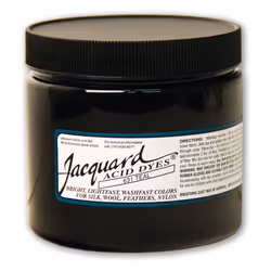Jacquard Acid Dye - Teal - 8 Oz Net Wt - Acid Dye for Wool - Silk - Fe