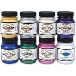 Jacquard Lumiere Metallic Acrylic Paint 2.25oz 8/Pkg-