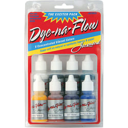 Jacquard Dye-Na-Flow Mini Exciter Pack .5oz 8/Pkg-