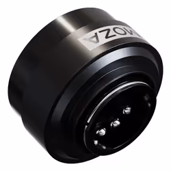 Moza Racing Wheel Base Quick Release Adapter, PC, Quick release adapter, Black, Aluminium, Moza, R21, R16, R9