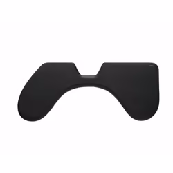 Contour Design Wrist rest, RollerMouse Armsupport Red, Vegan leather, Black, RollerMouse Max, 135 mm, 600 mm, 23 mm