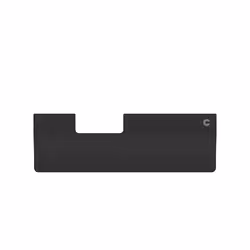Contour Design RollerMouse Pro/ SliderMouse Regular wrist rest in vegan leather, Vegan leather, Black, RollerMouse Pro, Slide ...