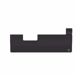 Contour Design SliderMouse Pro Extended wrist rest in vegan leather, Vegan leather, Black, SliderMouse Pro, 166.7 mm, 424.8 m ...