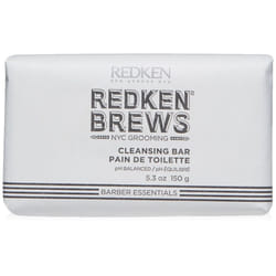 Redken Brews Cleanse Bar For Men | Multi-Purpose Bar Soap For Face and Body | Moisturizing & Deodorizing | Clean & Fresh Scent | For All Men's Skin Ty