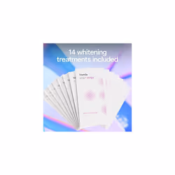 Hismile Teeth Whitening Strips, Whitening Strips for Sensitive Teeth, Peroxide Free Whitening Strips, Reduced Sensitivity Whitestrips, Dent