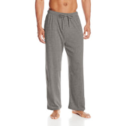 Fruit of the Loom Mens Extended Sizes Jersey Knit Sleep Pant 1-Pack  grey Heather  4X