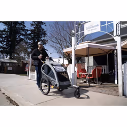 Burley Design One-Wheel Stroller Kit  One Size  Black (960047)