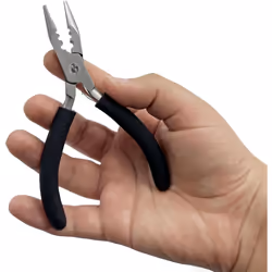 MIRACLE 3Hole Hair Extension Pliers 5 Inch Micro  Nano Ring Hair Extension Beads Closer and Remover Tool