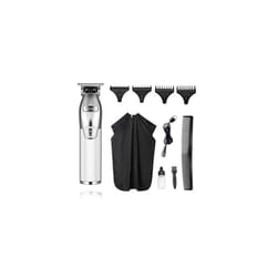Kemei 0mm Baldheaded Hair Clippers for Men Professional Outliner Cordless Hair Trimmer Beard Trimmer with T Blade Zero Gapped Rechargeable Groomi