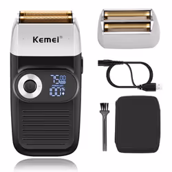 Foil Shaver for Men Electric Razor with Bald Trimming Cordless Electric Shavers with LED Display Father Day Gifts