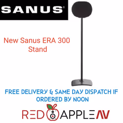 SANUS WSSE31 Speaker Stand for Sonos Era 300 Black, Single