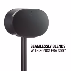 SANUS WSSE31 Speaker Stand for Sonos Era 300 Black, Single