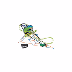 K'NEX Thrill Rides - Twisted Lizard Roller Coaster Building Set - 403 Piece - Ages 9+ Building Set (Amazon Exclusive)