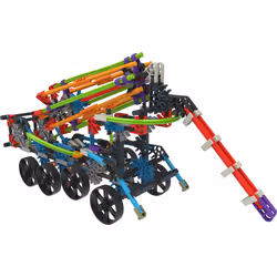K'nex Intermediate 60 Model Building Set - 395 Parts - Ages 7 & Up - Creative Building Toy  Multicolor  includes K'NEX Parts and Pieces  Instruction B