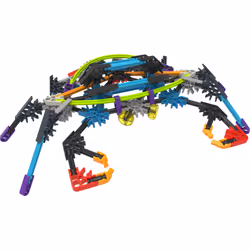 K'nex Intermediate 60 Model Building Set - 395 Parts - Ages 7 & Up - Creative Building Toy  Multicolor  includes K'NEX Parts and Pieces  Instruction B
