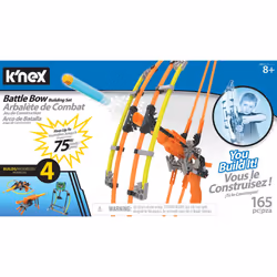 K'Nex K-Force Battle Bow Building Set With 165 Pieces - For Kids Ages 8 Years +