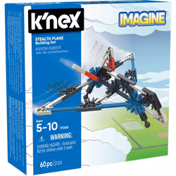 K’NEX Stealth Plane, Building set, 5 yr(s), 60 pc(s)