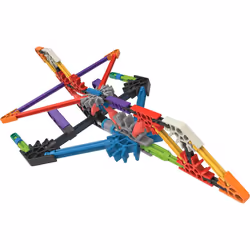 K'Nex 17022 Imagine Set Jumbo Jet Construction-60 Pieces-Ages 5-10 Construction Toy, Multicolour
