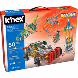 K'NEX Imagine Power and Play Motorised Building Set for Ages 7 and Up, Construction Educational Toy, 529 Pieces