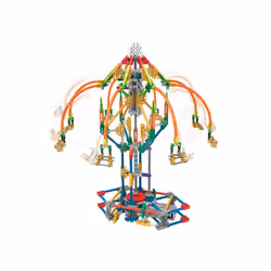 K'NEX Education STEM Explorations Swing Ride Building Set for Ages 8+ Engineering Education Toy, 486 Pieces