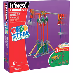 KNEX Education STEM EXPLORATIONS Levers & PULLEYS Building Set Building Kit