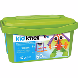 K’NEX Budding Builders Tub, Building set, 3 yr(s), 100 pc(s)