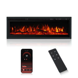 M.C.HausWIFI Electric Fireplace Metal Panel Heater - 102cm/40"