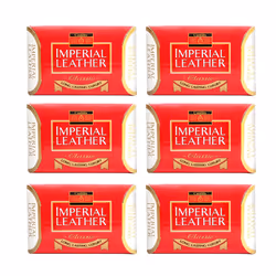 6 x 190g Cussons Original Imperial Leather Bar Soap Classic