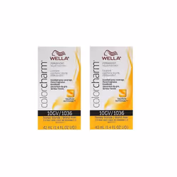 Wella Color Charm Haircolor 10GV Honey Blonde - 10GVÂ â pack of 2