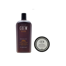 American Crew Daily Moisturizing Shampoo 1000ml and Boost Powder 10g