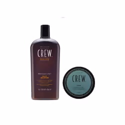 American Crew Daily Moisturizing Shampoo 1000ml and Fiber 85g