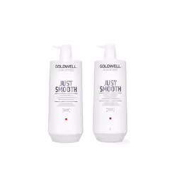Goldwell Dualsenses Just Smooth Taming Shampoo 1000ml and Conditioner 1000ml