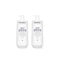 Goldwell Dualsenses Just Smooth Taming Shampoo 1000ml and Conditioner 1000ml