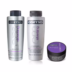 Osmo Silverising Shampoo 300ml, Conditioner 300ml and Violet Mask 300ml
