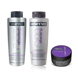 Osmo Silverising Shampoo 300ml, Conditioner 300ml and Violet Mask 300ml