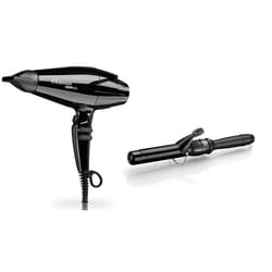 Babyliss Pro ItaliaBRAVA Dryer and Dial-A-Heat Tong 24mm