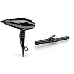 Babyliss Pro ItaliaBRAVA Dryer and Dial-A-Heat Tong 38mm