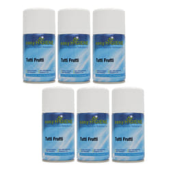 6 Tutti Frutti Automatic Air Freshener Dispenser Refill Scent Cans