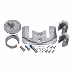 Quicksilver 888758Q02 Aluminum Anode Kit for MerCruiser Bravo One Stern Drives - 1988 and Newer