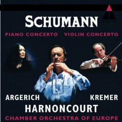 Warner Music Nikolaus Harnoncourt - Schumann: Piano Concerto and Violin Concerto, CD Classic