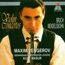Warner Music Maxim Vengerov - Bruch & Mendelssohn: Violin Concertos, CD Classic
