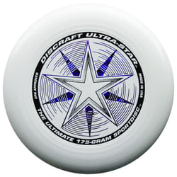 Discraft 175 gram Ultra Star Sport Disc  White with Deluxe Packaging